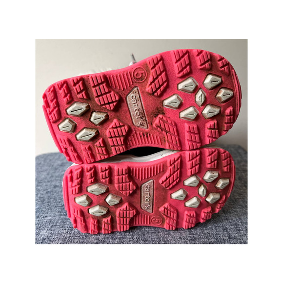 Carters Little Girls Toddler Size 5 Winter Snow Boots Duck Boots - Picture 9 of 13